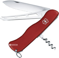Акция на Швейцарский нож Victorinox Cheese Knife Red (0.8303.W) от Rozetka UA