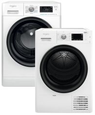 Акція на Пральна машина повногабаритна Whirlpool FFB 9448 BV UA + Сушильна машина Whirlpool FFT M22 9X2B UA (комплект) від Rozetka