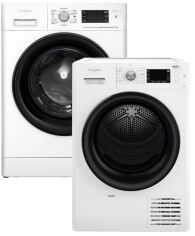 Акція на Пральна машина повногабаритна Whirlpool FFB 8248 BV UA + Сушильна машина Whirlpool FFT M22 9X2B UA (комплект) від Rozetka