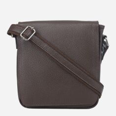 Акція на Сумка планшет через плече чоловіча з натуральної шкіри InBag m01506_f Коричнева від Rozetka