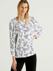 Акція на Блузка жіноча United Colors of Benetton 5FYQ5QCN5-75M S Біла від Rozetka