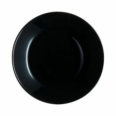 Акція на Тарелка десертная круглая 18см Luminarc Zelie Black V3891 від Podushka