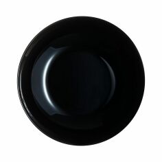 Акція на Тарелка суповая круглая 20см Luminarc Zelie Black V3890 від Podushka