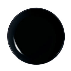 Акція на Тарелка десертная круглая 19см Luminarc Diwali Black P0789 від Podushka