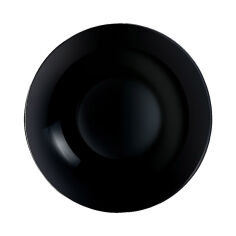Акція на Тарелка глубокая круглая 20см Luminarc Diwali Black P0787 від Podushka