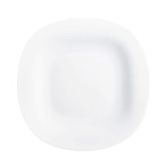 Акція на Тарелка обеденная квадратная 27см Luminarc Carine White H5604 від Podushka
