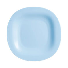 Акція на Тарелка обеденная квадратная 27см Luminarc Carine Light Blue P4126 від Podushka