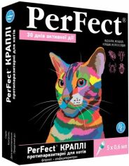 Акція на Капли PerFect для кошек (фипронил) 0.6 млх5амп. (4820138346667) від Stylus