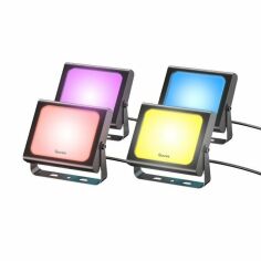 Акція на Набор настенных светильников Govee H7060 RGBICWW LED Smart Flood Lights Черный (H7060311) від MOYO