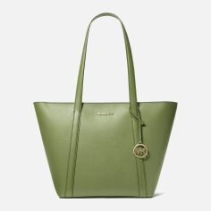 Акція на Сумка шопер жіноча Michael Kors 760942106 Зелена від Rozetka