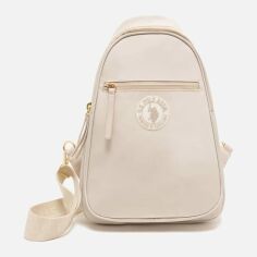 Акція на Сумка слінг через плечо чоловіча U.S. Polo Assn 339595661 Біла від Rozetka