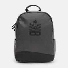 Акція на Рюкзак чоловічий 16.5 л вміщує формат А4 Bikkembergs BKZA00276P Сірий від Rozetka
