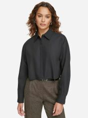 Акція на Сорочка бавовняна жіноча Calvin Klein 300013258 S Чорна від Rozetka