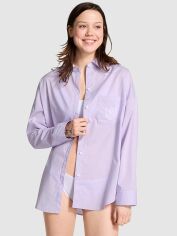 Акція на Піжамна сорочка жіноча Victoria's Secret 804329708 2XL Бузкова від Rozetka