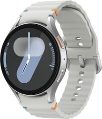 Акція на Samsung Galaxy Watch 7 44mm Silver with Silver Sport Band (SM-L310NZSA) від Stylus