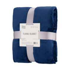 Акція на Плед Ardesto Flannel синий 160х200 см від Podushka