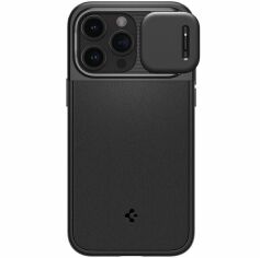 Акція на Чехол Spigen для Apple iPhone 15 Pro Optik Armor MagFit, Black (ACS06738) від MOYO