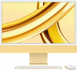 Акція на Apple iMac M3 24" 1TB 10GPU Yellow Custom (Z19G0001M) 2023 від Stylus