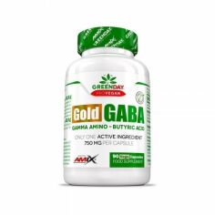 Акція на Amix Nutrition GreenDay ProVegan Gold Gaba ГАМК (гамма-аминомасляная кислота) 90 капсул від Stylus