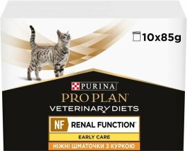 Акція на Влажный корм для котов Pro Plan Veterinary Diets Nf Early Care Патологии почек с курицей в подливе 10х85г (12499311/7613287873934) від Stylus