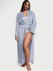 Акція на Халат жіночий Victoria's Secret 26798000 M/L Блакитний (36000905038QC9M/L) від Rozetka