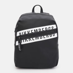 Акція на Рюкзак чоловічий тканинний 14.5 л вміщує формат А4 Bikkembergs BKZA00281P Чорний від Rozetka