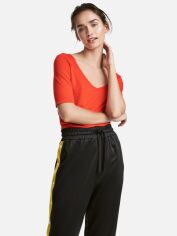 Акція на Футболка H&M XAZ088937TBGS XS Помаранчева від Rozetka