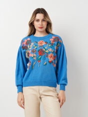 Акція на Джемпер жіночий H&M 2001053ral M Світло-синій від Rozetka