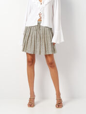 Акція на Спідниця жіноча H&M 2001108ral 38 Біла з чорним від Rozetka