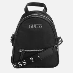 Акція на Сумка крос-боді через плече жіноча Guess 471892196 Чорна від Rozetka