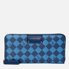 Акція на Гаманець для карток жіночий U.S. Polo Assn 186094590 Синій від Rozetka