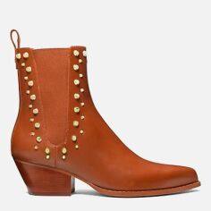 Акція на Жіночі ботильйони Michael Kors 417795879 36 (6) 23 см Коричневі від Rozetka