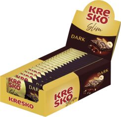 Акція на Упаковка батончиків АВК Kresko Slim Dark 21 г х 20 шт від Rozetka