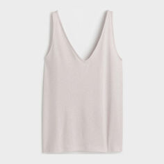Акція на Майка жіноча H&M XAZ382607BLUX M Блідо-бузкова від Rozetka