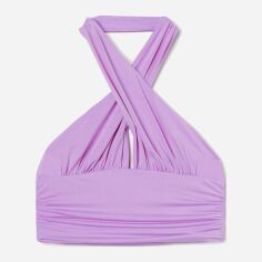 Акція на Топ жіночий H&M XAZ324313IYMA XS Бузковий від Rozetka