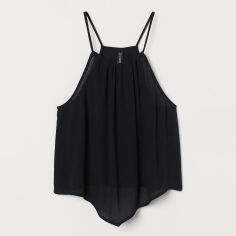 Акція на Топ жіночий H&M XAZ363275ALUG 36 Чорний від Rozetka