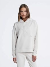 Акція на Худі утеплене жіноче Calvin Klein 117382707 XL Сіре від Rozetka