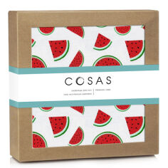 Акція на Пеленка байковая Watermelon Cosas 80х100 см від Podushka