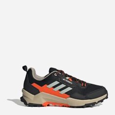 Акція на Чоловічі кросівки для треккінгу adidas Terrex Ax4 IF4867 47.5 Чорний/Помаранчевий від Rozetka