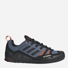 Акція на Чоловічі кросівки для туризму adidas Terrex Swift Solo 2 IE6903 41.5 Синій/Чорний від Rozetka