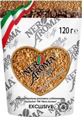 Акція на Кава розчинна Nero Aroma Exclusive 120 г від Rozetka
