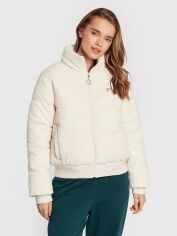 Акція на Куртка зимова жіноча Fila Corleone Puff Jacket FAW0232-10010 XL Екрю від Rozetka