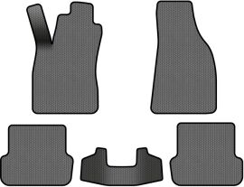 Акція на EVA килимки EVAtech в салон авто для Audi A4 (B6) MT 2000-2004 2 покоління Combi EU 5 шт Grey/Black від Rozetka
