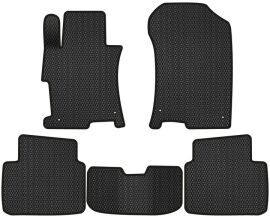 Акція на EVA килимки EVAtech в салон авто для Honda Accord (CP) 2008-2013 8 покоління Sedan USA 5 шт Black від Rozetka