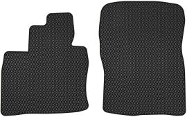 Акція на EVA килимки EVAtech в салон авто передні для Honda Civic (FK) 5-doors MT 2005-2012 8 покоління Htb EU 2 шт Black від Rozetka