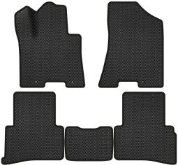 Акція на EVA килимки EVAtech в салон авто для Hyundai Tucson 2015-2021 3 покоління SUV EU 5 шт Black від Rozetka