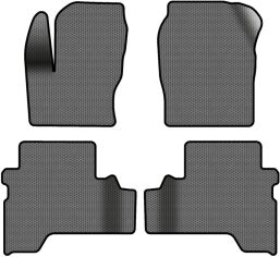 Акція на EVA килимки EVAtech в салон авто для Ford Escape 2012-2015 3 покоління SUV USA 4 шт Grey/Black від Rozetka