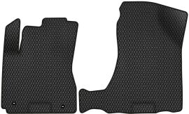 Акція на EVA килимки EVAtech в салон авто передні для Hyundai Tucson (JM) MT 2004-2010 1 покоління SUV Korea 2 шт Black від Rozetka