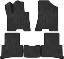 Акція на EVA килимки EVAtech в салон авто для Hyundai Tucson (Squib VL+VR) 2015-2021 3 покоління SUV EU 5 шт Black від Rozetka