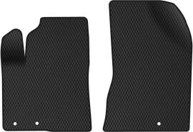 Акція на EVA килимки EVAtech в салон авто передні для Kia Sorento (XM) (Hinged Gas Pedal) 7 seats 2009-2012 2 покоління SUV EU 2 шт Black від Rozetka